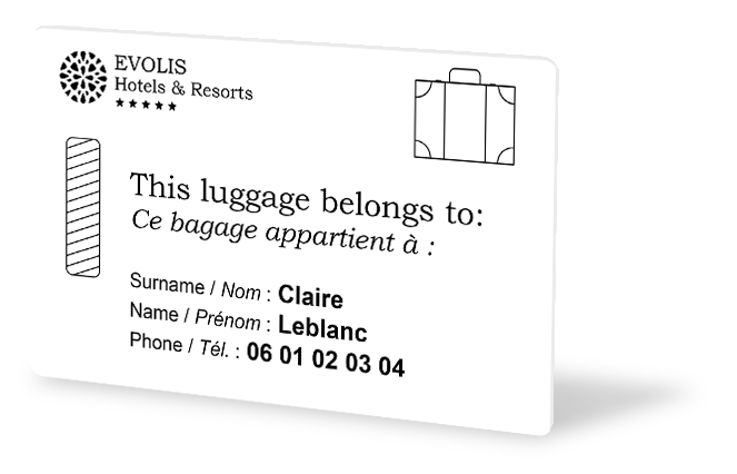 Carte papier, idéale pour les usages de court terme