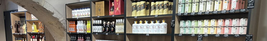 Produits d’épicerie fine italiens à Da Mirella